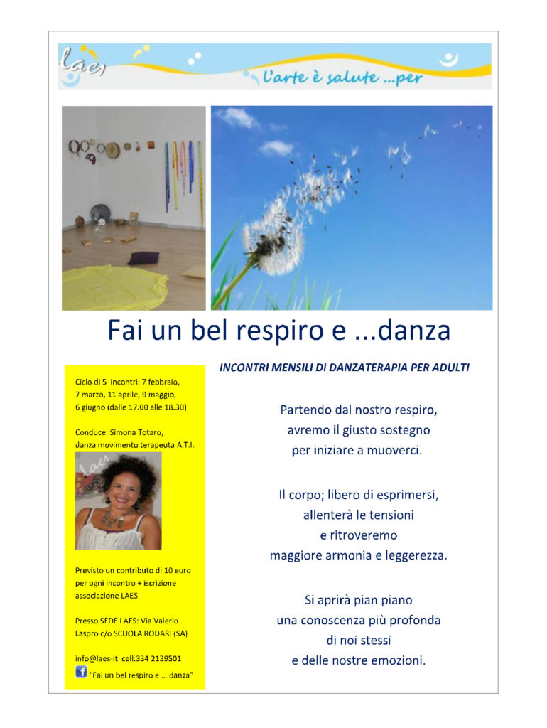 fai un bel respiro e danza