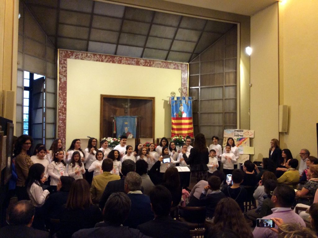 Filastrocche cantate Calicanto Voci Bianche con Maria Pia Leo Con una biro - Presentazione PAROLE e RIME COMBiNOTE - fare musica con le